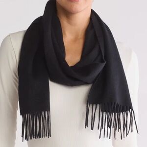 NWOT Black Cashmere Scarf- Nordstrom Rack